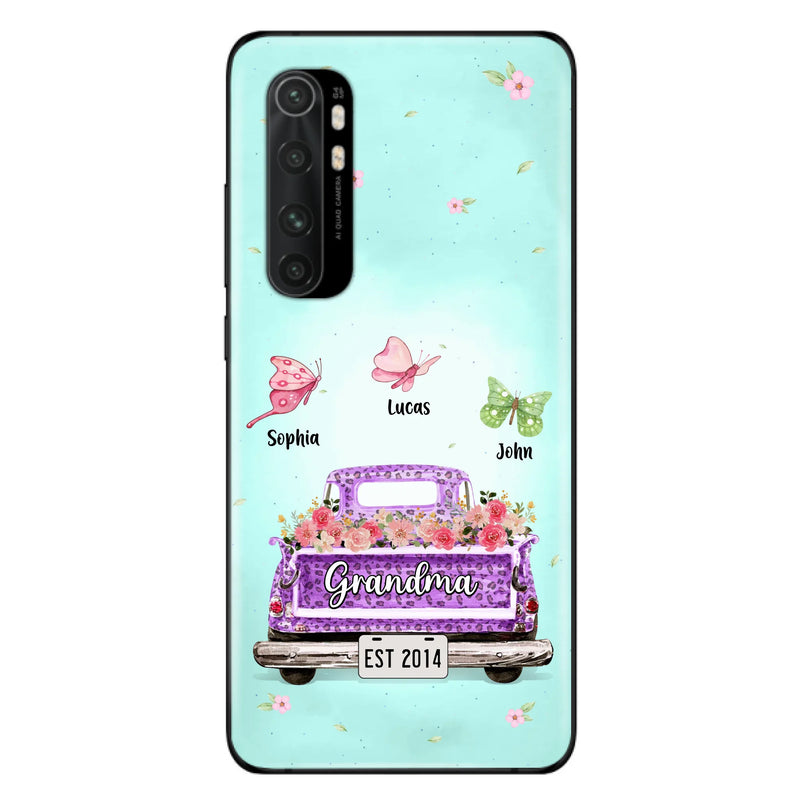 Personalized Grandma Phone Case - Gift Idea For Grandma/Mom - Up to 12 Kids - Case For Xiaomi/ Oppo/ Huawei