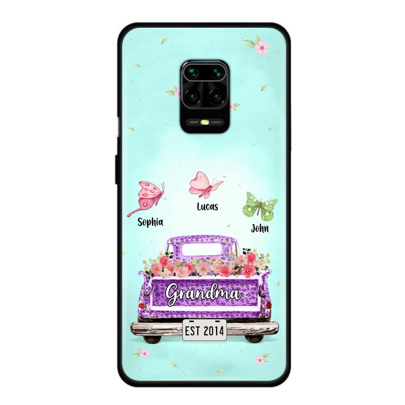 Personalized Grandma Phone Case - Gift Idea For Grandma/Mom - Up to 12 Kids - Case For Xiaomi/ Oppo/ Huawei
