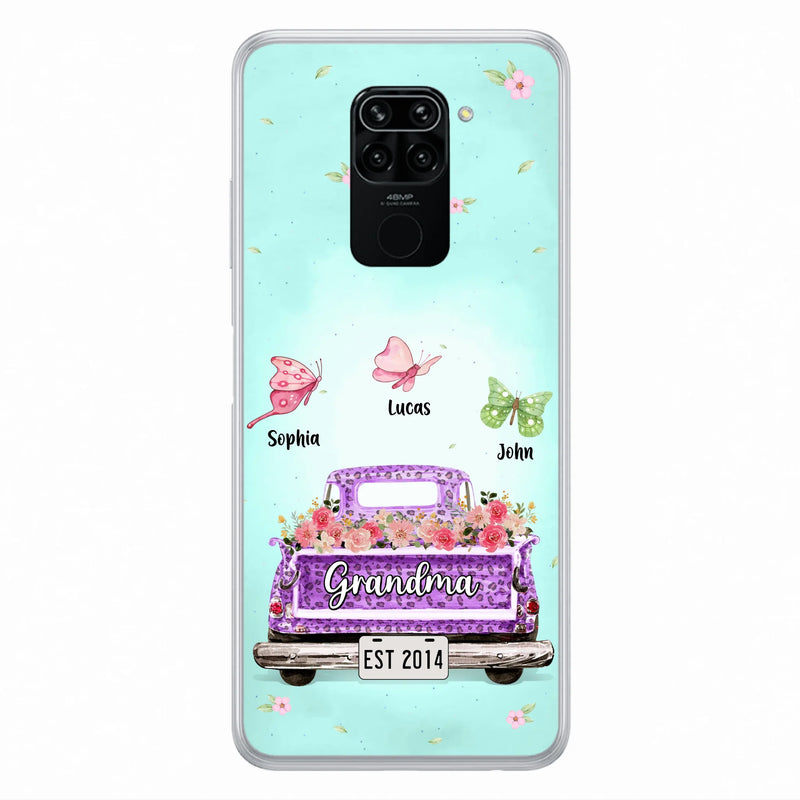 Personalized Grandma Phone Case - Gift Idea For Grandma/Mom - Up to 12 Kids - Case For Xiaomi/ Oppo/ Huawei