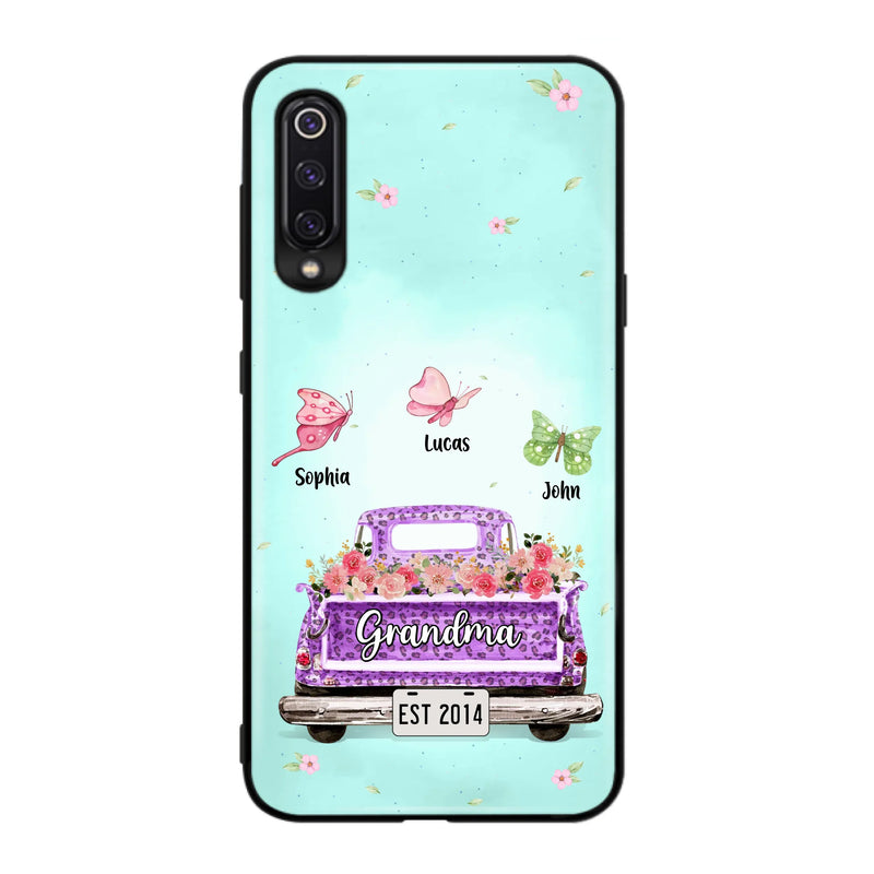 Personalized Grandma Phone Case - Gift Idea For Grandma/Mom - Up to 12 Kids - Case For Xiaomi/ Oppo/ Huawei