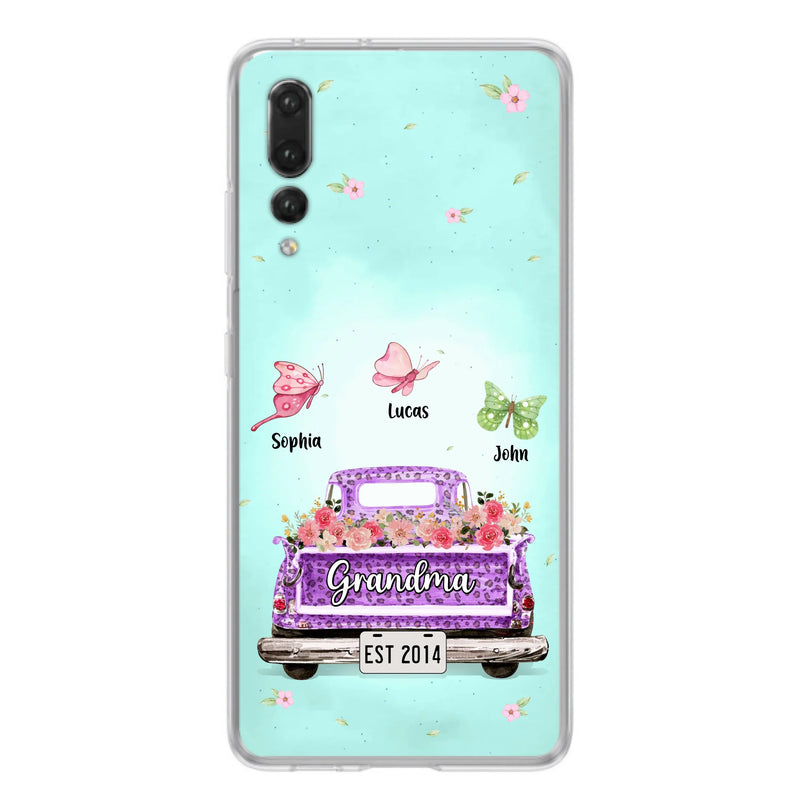 Personalized Grandma Phone Case - Gift Idea For Grandma/Mom - Up to 12 Kids - Case For Xiaomi/ Oppo/ Huawei