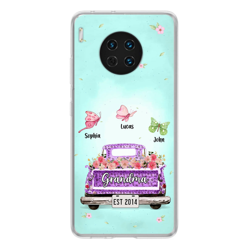 Personalized Grandma Phone Case - Gift Idea For Grandma/Mom - Up to 12 Kids - Case For Xiaomi/ Oppo/ Huawei