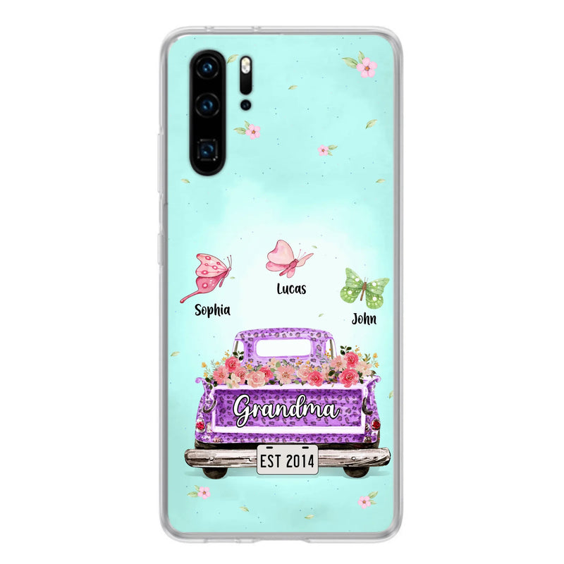 Personalized Grandma Phone Case - Gift Idea For Grandma/Mom - Up to 12 Kids - Case For Xiaomi/ Oppo/ Huawei