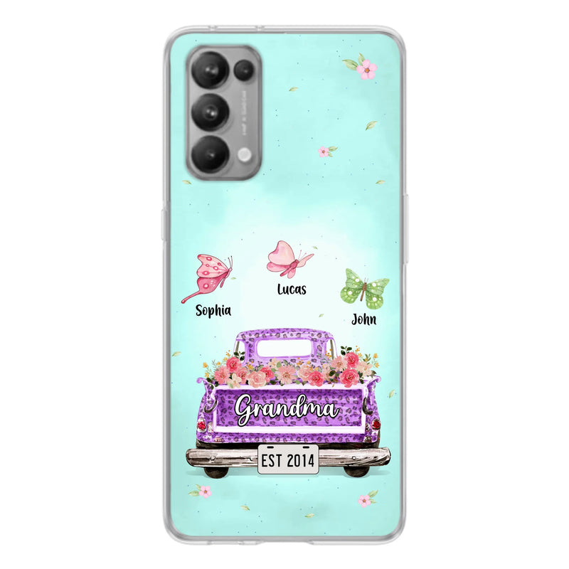 Personalized Grandma Phone Case - Gift Idea For Grandma/Mom - Up to 12 Kids - Case For Xiaomi/ Oppo/ Huawei