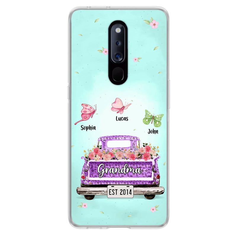 Personalized Grandma Phone Case - Gift Idea For Grandma/Mom - Up to 12 Kids - Case For Xiaomi/ Oppo/ Huawei