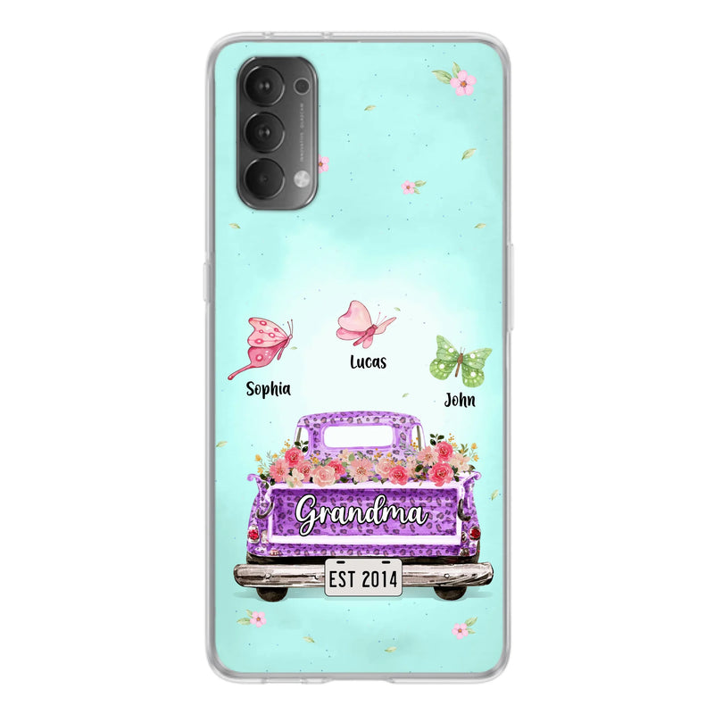 Personalized Grandma Phone Case - Gift Idea For Grandma/Mom - Up to 12 Kids - Case For Xiaomi/ Oppo/ Huawei