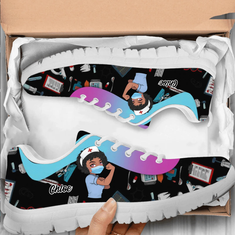 Personalized Nurse Sneakers - Gift Idea For Nurse & Healthcare Workers