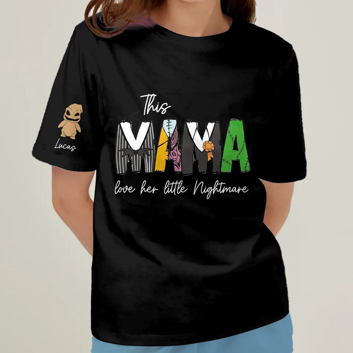 Personalized Mother Of Nightmare AOP T-Shirt/Sweater - Mother's Day Gift Idea