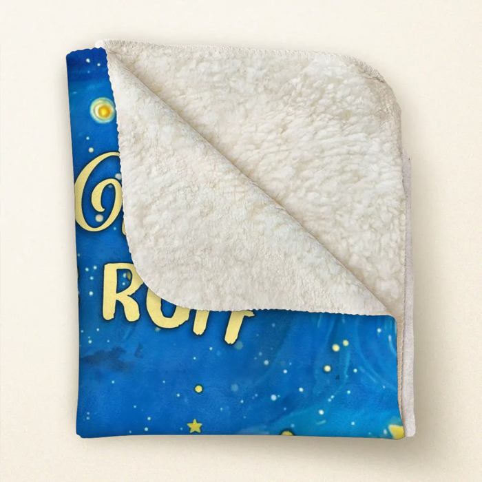 Personalized Dog Mom Quilt/ Fleece Blanket - Up to 3 Dogs - Mother's Day Gift Idea For Dog Lover - Dog Mama Life Is Ruff