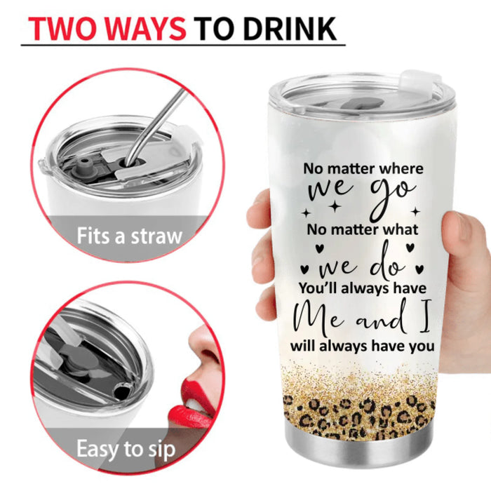 Personalized Graduate Girls Tumbler - Gift Idea For Girls/Graduation Day - Up to 4 Girls - We Believed We Could So We Did