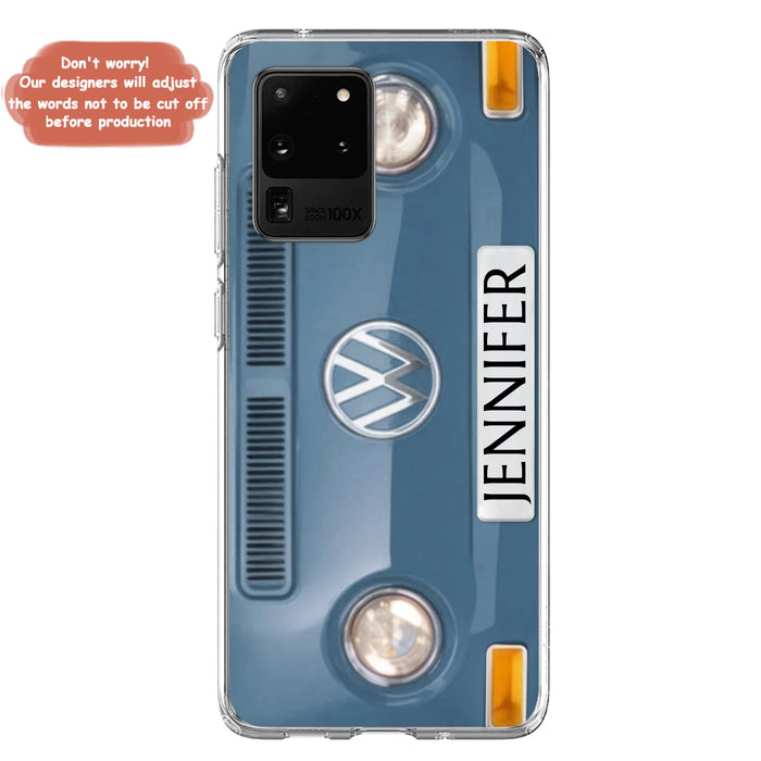 Custom Personalized Car Phone Case - Gift Idea For Car Owner - Case For iPhone/ Samsung