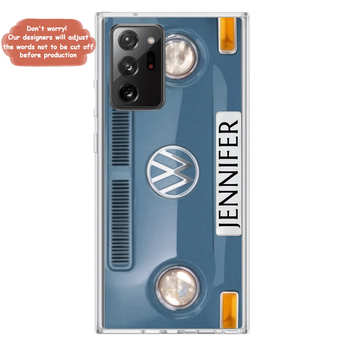 Custom Personalized Car Phone Case - Gift Idea For Car Owner - Case For iPhone/ Samsung