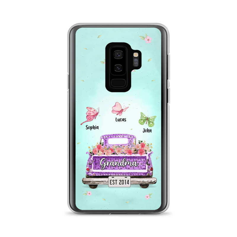 Custom Personalized Grandma Phone Case - Gift Idea For Grandma/ Mom - Case For iPhone/ Samsung