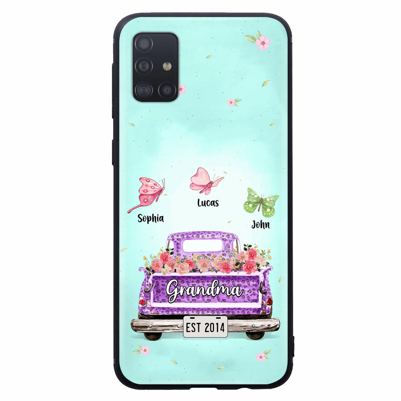 Custom Personalized Grandma Phone Case - Gift Idea For Grandma/ Mom - Case For iPhone/ Samsung