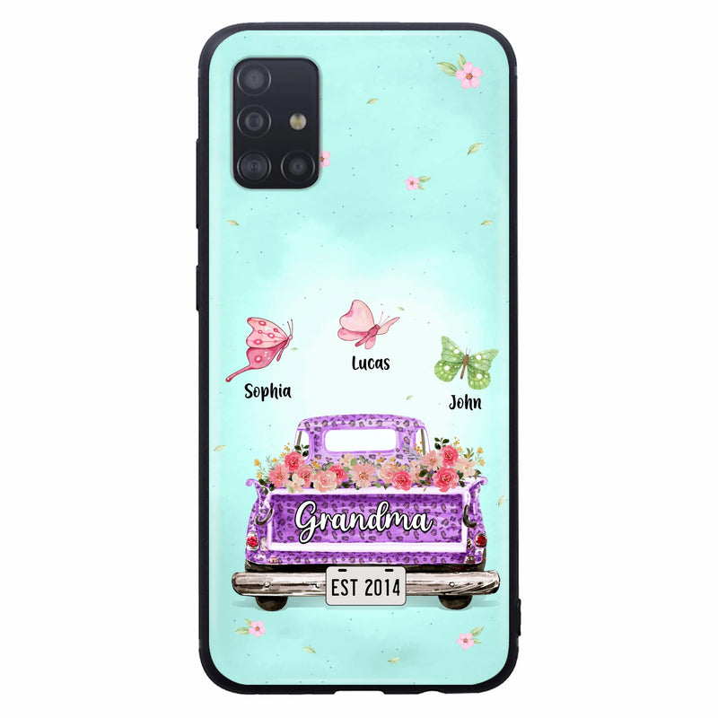 Custom Personalized Grandma Phone Case - Gift Idea For Grandma/ Mom - Case For iPhone/ Samsung