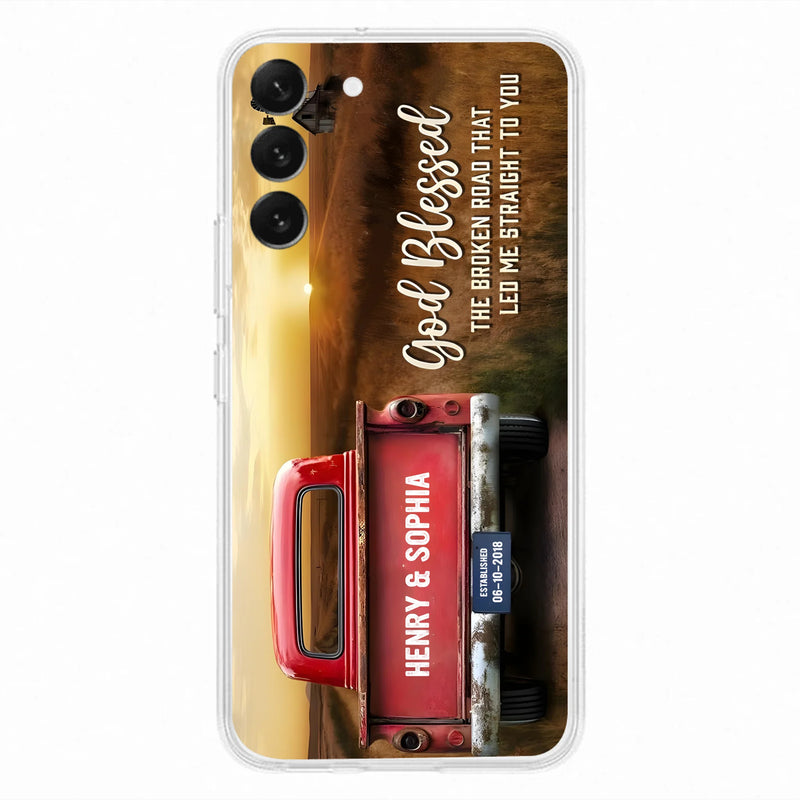 Custom Personalized Phone Case - Gift Idea For Couple - Case For iPhone/Samsung