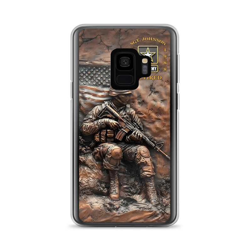 Personalized Veteran Phone Case - Retired Gift Idea For Veteran - Case For iPhone/Samsung