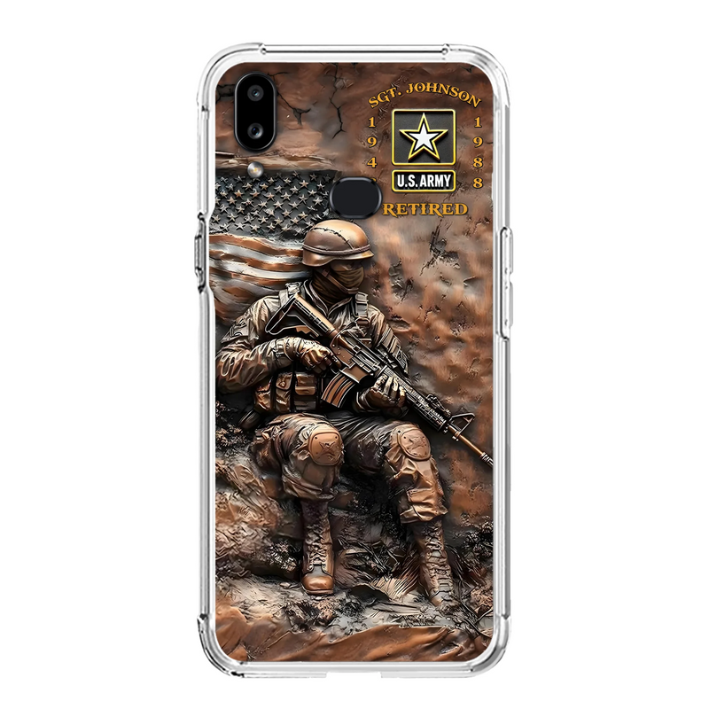 Personalized Veteran Phone Case - Retired Gift Idea For Veteran - Case For iPhone/Samsung