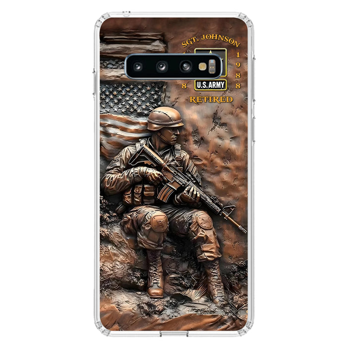 Custom Personalized Veteran Phone Case - Gift Idea For Veteran - Case For iPhone/ Samsung