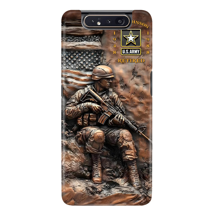 Custom Personalized Veteran Phone Case - Gift Idea For Veteran - Case For iPhone/ Samsung