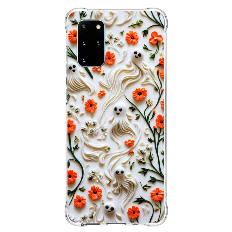 Custom Personalized 3D Clay Boo Phone Case - Halloween Gift Idea - Case For iPhone/ Samsung