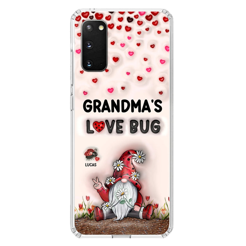 Personalized Grandma's Love Bugs Phone Case - Up to 12 Kids - Mother's Day Gift Idea for Grandma/Mom - Case for iPhone/Samsung
