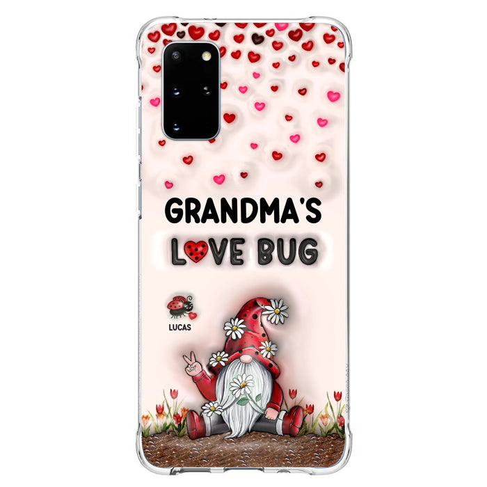 Personalized Grandma's Love Bugs Phone Case - Up to 12 Kids - Mother's Day Gift Idea for Grandma/Mom - Case for iPhone/Samsung