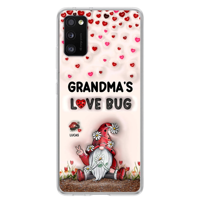 Personalized Grandma's Love Bugs Phone Case - Up to 12 Kids - Mother's Day Gift Idea for Grandma/Mom - Case for iPhone/Samsung