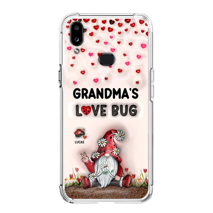 Personalized Grandma's Love Bugs Phone Case - Up to 12 Kids - Mother's Day Gift Idea for Grandma/Mom - Case for iPhone/Samsung