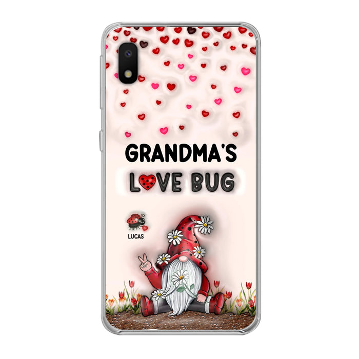 Personalized Grandma's Love Bugs Phone Case - Up to 12 Kids - Mother's Day Gift Idea for Grandma/Mom - Case for iPhone/Samsung
