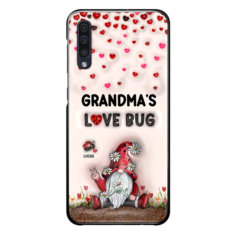 Personalized Grandma's Love Bugs Phone Case - Up to 12 Kids - Mother's Day Gift Idea for Grandma/Mom - Case for iPhone/Samsung