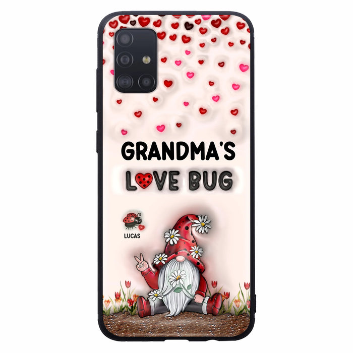 Personalized Grandma's Love Bugs Phone Case - Up to 12 Kids - Mother's Day Gift Idea for Grandma/Mom - Case for iPhone/Samsung