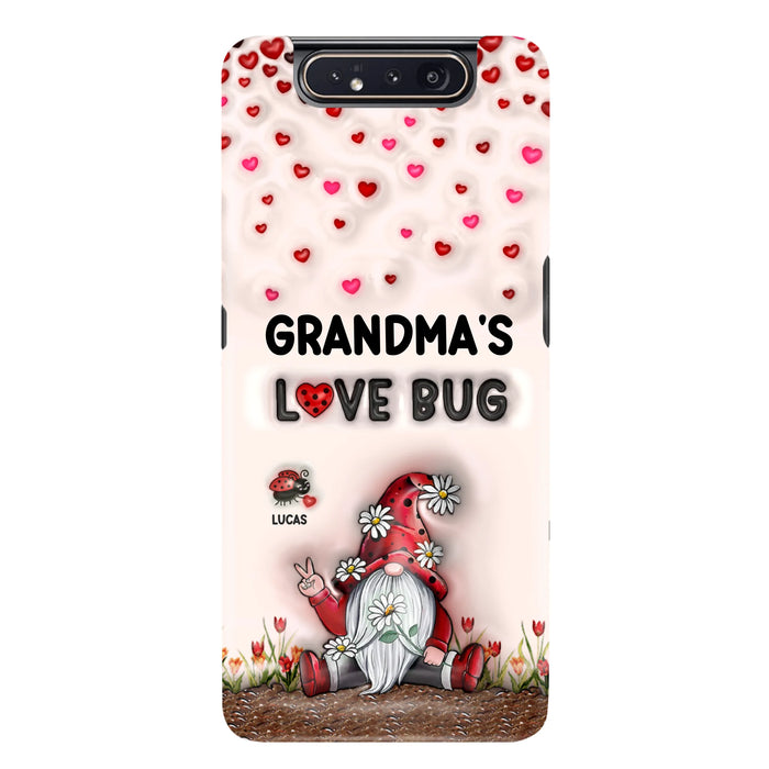 Personalized Grandma's Love Bugs Phone Case - Up to 12 Kids - Mother's Day Gift Idea for Grandma/Mom - Case for iPhone/Samsung