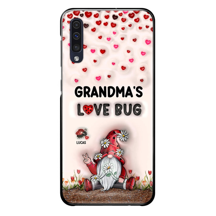 Personalized Grandma's Love Bugs Phone Case - Up to 12 Kids - Mother's Day Gift Idea for Grandma/Mom - Case for iPhone/Samsung