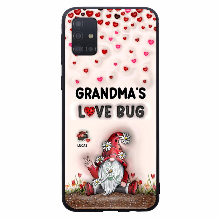 Personalized Grandma's Love Bugs Phone Case - Up to 12 Kids - Mother's Day Gift Idea for Grandma/Mom - Case for iPhone/Samsung