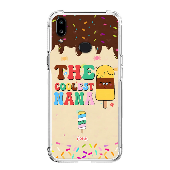 Personalized The Coolest Nana Phone Case - Up to 10 Kids - Mother's Day Gift Idea for Grandma/ Mom - Case for iPhone/ Samsung