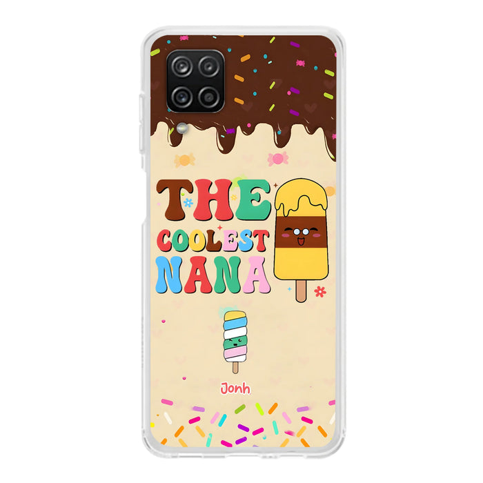 Personalized The Coolest Nana Phone Case - Up to 10 Kids - Mother's Day Gift Idea for Grandma/ Mom - Case for iPhone/ Samsung