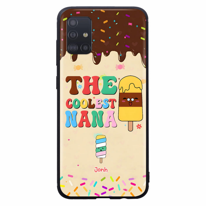 Personalized The Coolest Nana Phone Case - Up to 10 Kids - Mother's Day Gift Idea for Grandma/ Mom - Case for iPhone/ Samsung