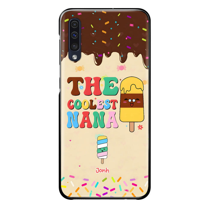 Personalized The Coolest Nana Phone Case - Up to 10 Kids - Mother's Day Gift Idea for Grandma/ Mom - Case for iPhone/ Samsung