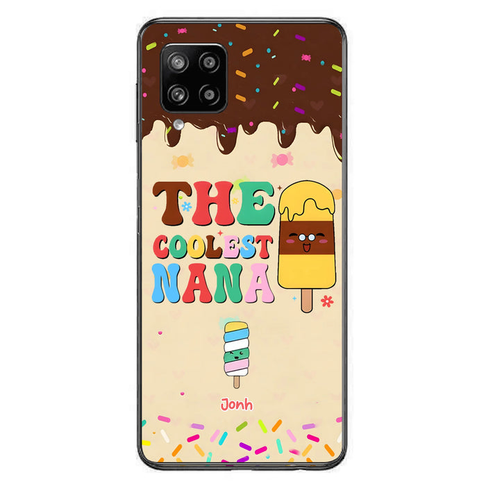Personalized The Coolest Nana Phone Case - Up to 10 Kids - Mother's Day Gift Idea for Grandma/ Mom - Case for iPhone/ Samsung