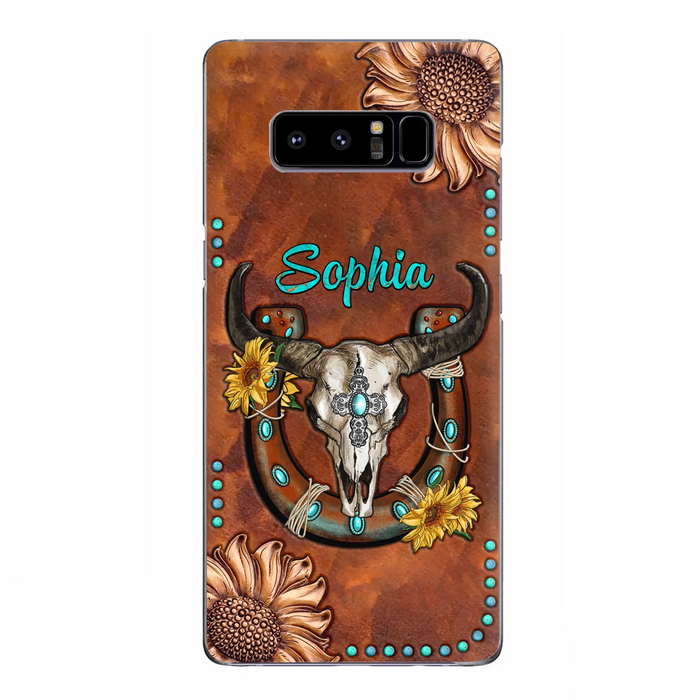 Custom Personalized Cowboy Cowgirl Phone Case - Case For iPhone/ Samsung