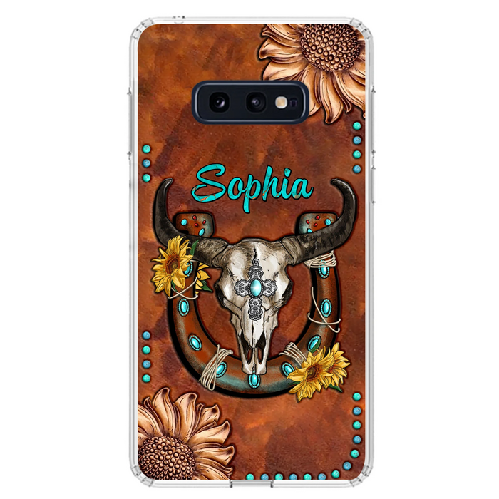 Custom Personalized Cowboy Cowgirl Phone Case - Case For iPhone/ Samsung
