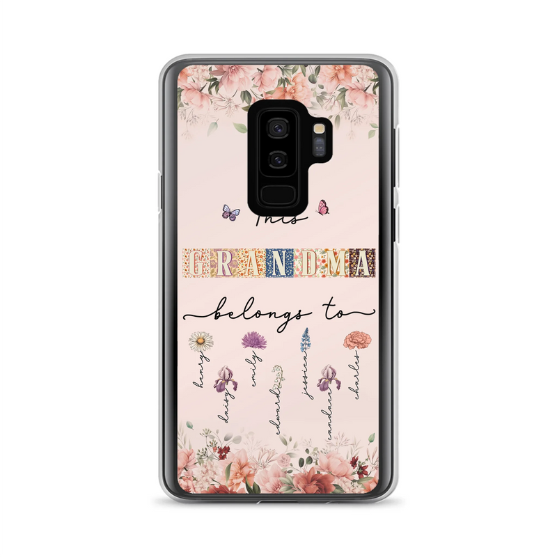 Personalized Grandma/Mom Phone Case - Up to 7 Kids - Mother's Day Gift Idea for Grandma/Mom - Case for iPhone/Samsung