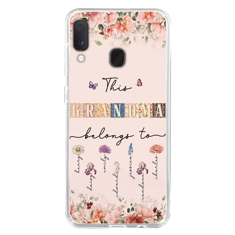 Personalized Grandma/Mom Phone Case - Up to 7 Kids - Mother's Day Gift Idea for Grandma/Mom - Case for iPhone/Samsung