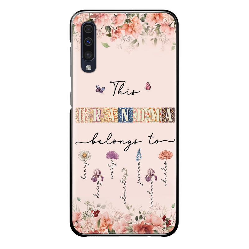 Personalized Grandma/Mom Phone Case - Up to 7 Kids - Mother's Day Gift Idea for Grandma/Mom - Case for iPhone/Samsung