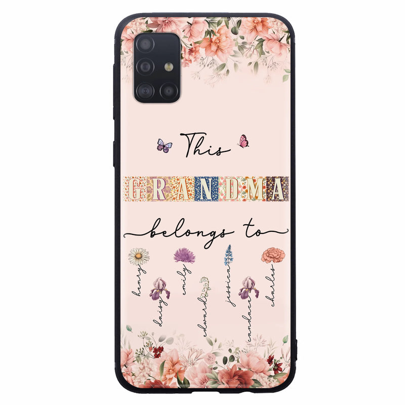 Personalized Grandma/Mom Phone Case - Up to 7 Kids - Mother's Day Gift Idea for Grandma/Mom - Case for iPhone/Samsung