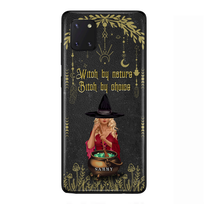 Custom Personalized Witch Phone Case - Gift Idea For Friends/Sisters/Wicca Decor/Pagan Decor - In My Kitchen Filled With Care I Welcome Water Earth Fire Air - Case for iPhone/Samsung