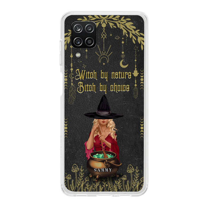 Custom Personalized Witch Phone Case - Gift Idea For Friends/Sisters/Wicca Decor/Pagan Decor - In My Kitchen Filled With Care I Welcome Water Earth Fire Air - Case for iPhone/Samsung