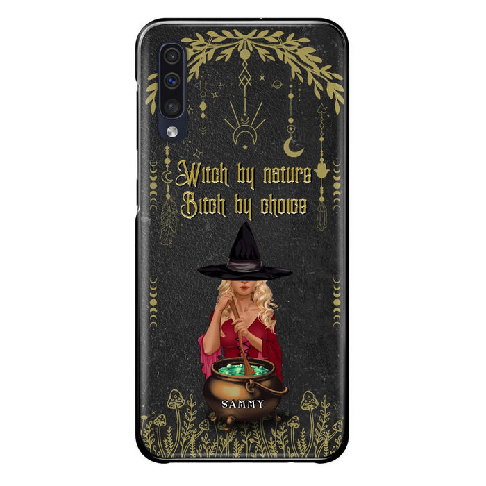 Custom Personalized Witch Phone Case - Gift Idea For Friends/Sisters/Wicca Decor/Pagan Decor - In My Kitchen Filled With Care I Welcome Water Earth Fire Air - Case for iPhone/Samsung