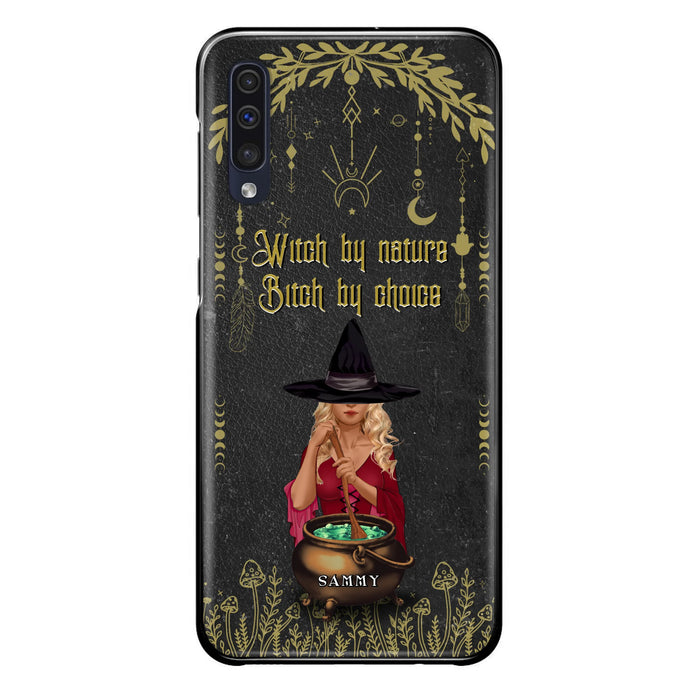 Custom Personalized Witch Phone Case - Gift Idea For Friends/Sisters/Wicca Decor/Pagan Decor - In My Kitchen Filled With Care I Welcome Water Earth Fire Air - Case for iPhone/Samsung